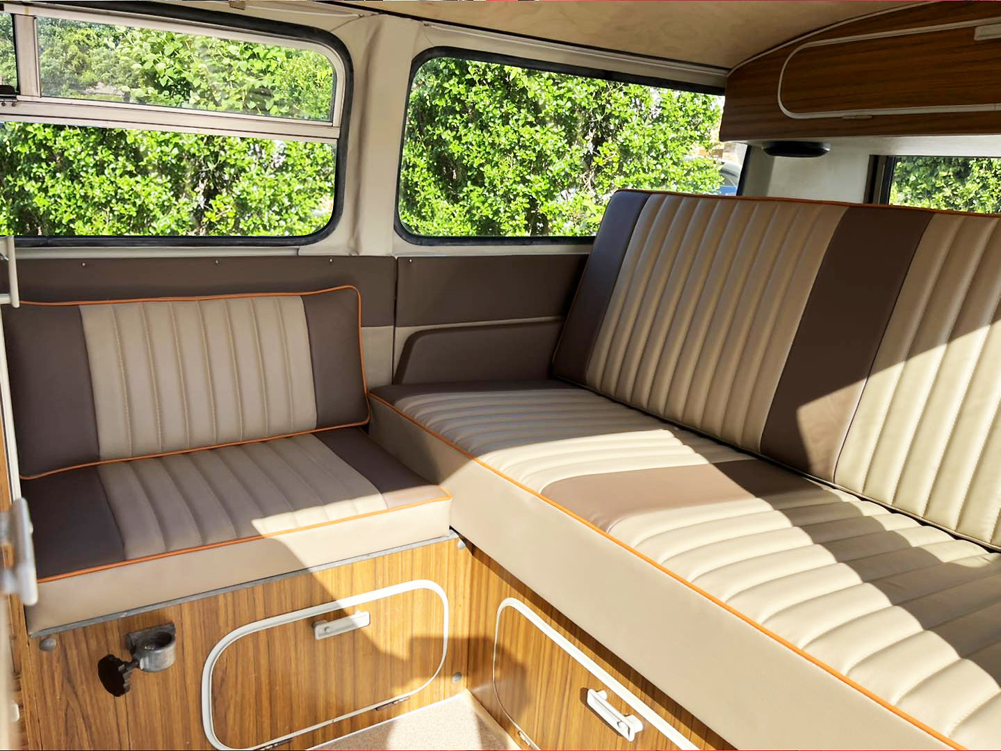 vw camper van interior upholstery
